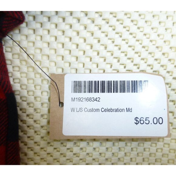 NWT Sierra Nevada Brewing Co Red & Black Plaid Long Sleeve Shirt W/Elbow Patches - Picture 5 of 11